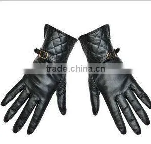 Fashion Leather Glove for Ladies thumbnail-1