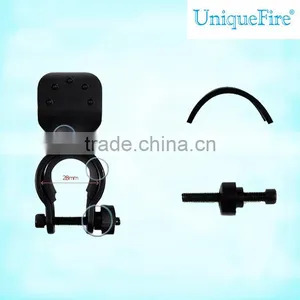 360 Degree Rotation Flashlight Holder Bike U-shaped Clip Stand Handlebar Clamp Riding thumbnail-2