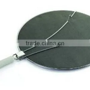 SPC-22 S/S MESH SPLATTER SCREEN WITH FOLDABLE HANDLE thumbnail-2