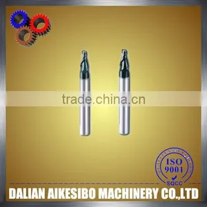 Taper End Mill;2-flute Flattened End Mills With Straight Shank and Tiny Diameter thumbnail-1