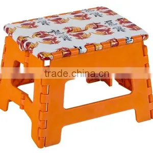 Customized Printing Plastic Folding Step Stool thumbnail-4