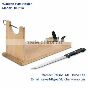 Ham Holder/Ham Stand With Ham Knife thumbnail-1