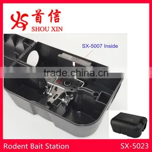 Plastic Rodent Control Box With Lock and Key Made in China SX-5023 thumbnail-1