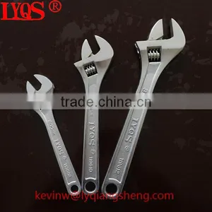 8"-24" Chrome Plating Adjustable Wrench for Sale thumbnail-1