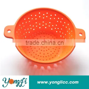 Hot Sales Collapsible Silicone Foldable Storage Basket thumbnail-1