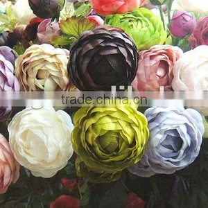 2015New Flower Attificial Ranunculus Flower Camellia Flower thumbnail-1