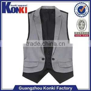 Beautiful Mens Cotton Slim Vest Body Suit Wholesale thumbnail-1
