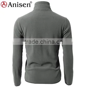 Polar Fleece Outdoor Wholesale Men's Fleece Jacket thumbnail-2