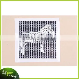 Nailhead Laser Metal Cut Printing Iron on Motif for Garment thumbnail-4