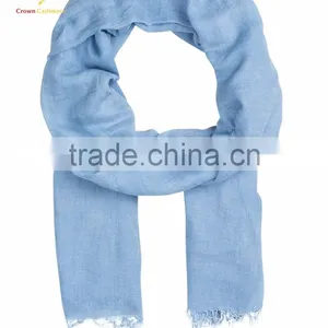 Woven Lightweight Silk Stoll Scarf Skinny thumbnail-4