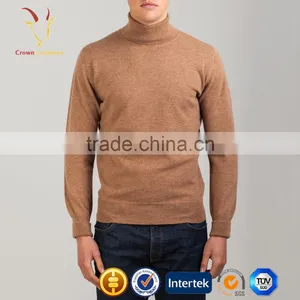 Turtle Neck Cotton Men Winter Sweater 2015 thumbnail-2