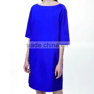 2016 Latest Design Party Girl Lady Dress Cotton Design thumbnail-1