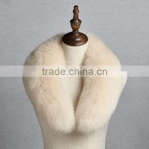 Myfur China Wholesale Genuine Fox Fur Collar for Women Winter Jackets Trim thumbnail-3