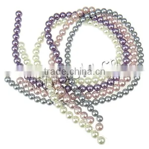 Lampwork Glass Pearl Bead Beads Glass Color Combination Glass Beads thumbnail-1