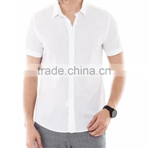 Fashion Men Beautiful t Shirt White T-shirt Men thumbnail-1