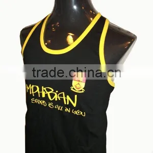 Xcending X-T019 Printed V-Neck Men Singlet thumbnail-1