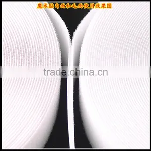Hook and Loop Width 1" WHITE Fastener Strong Tape Roll thumbnail-3