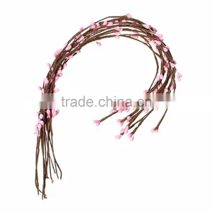 Cheap Stamen Pip Berry Stems Red Gypsum Artificial Flower Stamen thumbnail-4