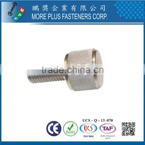 Knurled Head Over Sized Head Right Hand Threads Thumb Screw thumbnail-5