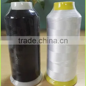 New 100% Polyester White and Black Colors Optional 5000M Embroidery Thread 120D/2 for Home Embroidery Machine thumbnail-3