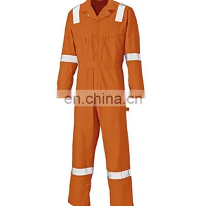 100 %Cotton Material Fire Retardant Safety Suit Coverall Mining Clothing thumbnail-5