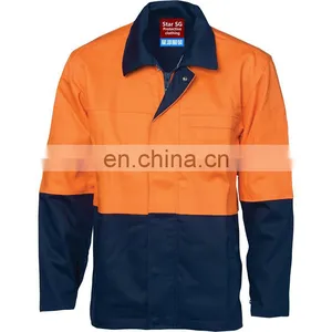Cargo Flame Retardant Industrial / Construction Safety Clothing Jacket thumbnail-3