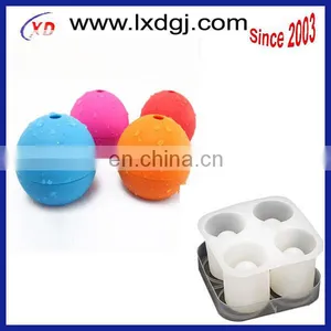 FDA,LFGB Proved Silicone Ice Rounds Maker,silicone Ice Ball Maker thumbnail-1