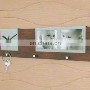 (W2907) Handmade Wooden Art Crafts Table Clock thumbnail-3