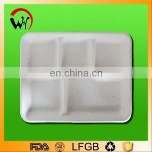 2015 Hot Diodegradable Eco-friendly Disposable Paper Lunch Box thumbnail-1