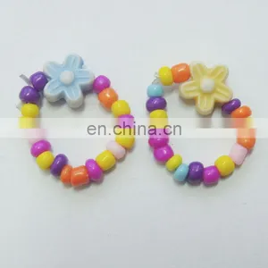 Kids Flower Beads Rings for Litter Girl thumbnail-1