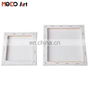 High Quality 30x40cm 100% Cotton Rectangular Stretched Wood Canvas thumbnail-2