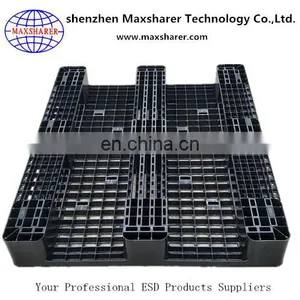 ISO Passed 12 Years Factory Esd Plastic Pallet Esd Tray Antistatic Pallet thumbnail-1
