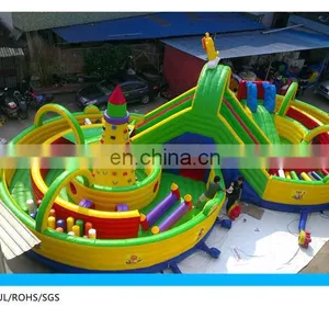 Outdoor Giant Inflatable Obstacle Course. 8 Shape Inflatable Obstacle Course Equipment thumbnail-2