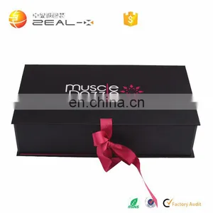 Quick Turn Around Time Ensured Quality Ribbon Folding Clothing Custom Boxes With Logo thumbnail-4