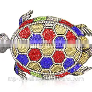 Turtle Stoneslatest Ladies Party Clutch Purse Wedding Purses thumbnail-2