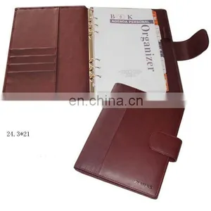Chinese Manufacture Handmade Leather Office Notebook Folder thumbnail-3