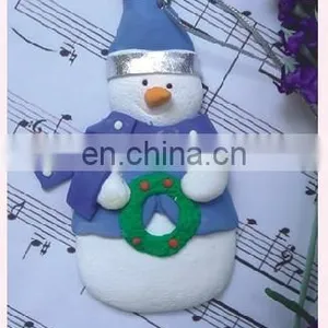 Fashional Style Cheap Polymer Clay Christmas Snowman thumbnail-1