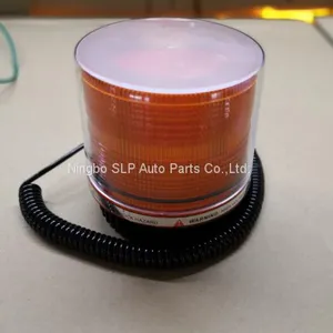30 LED Magnetic Mount Strobe and Rotating Beacon Rooftop Warning Light Amber thumbnail-1