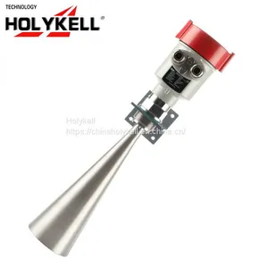 Holykell OEM 4-20mA RS485 Radar Level Sensor For River Grain Silo thumbnail-4