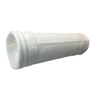 High Temperature Needle Punched Nonwoven 100% Sleeve PTFE Felt Collector Bags Polypropylene Industrial Filter Bag thumbnail-5