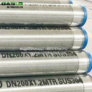 Stainless Steel Gravel Prepack Water Well Screen Slot Sand Screen Pipe for Deep Well thumbnail-1