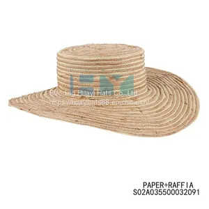 STRAW HATS, Straw Pork Pie Hats, Straw Bowler Hat, Straw Floppy Hats thumbnail-1