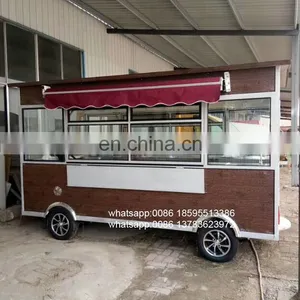Customized Mobile Coffee Car Juice Stall/food Truck Mobile Food Trailer thumbnail-3