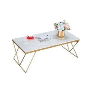 Wholesale Cheap Coffee Table With White Marble Coffee Table Top thumbnail-1