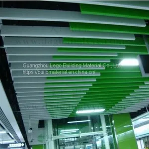 Aluminum Alloy Square Pass 3d Wood Grain Cafe thumbnail-3