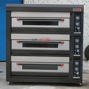 3 decks 12 trays bread oven portable Electric bakery oven thumbnail-2