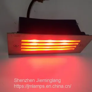 12V AC220V IP65 Outdoor 5W Wall Mount Square Recessed Led Step Light for Cinema Stair Lamp JML-OWL-H05W thumbnail-4