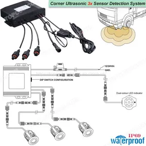 Corner Scan 3 Sensor Protection System (TOP-CTWB3-4-LBP) thumbnail-2