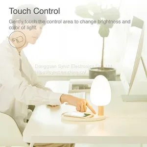 Qi Wireless Fast Charger With LED Desk Lamp thumbnail-4