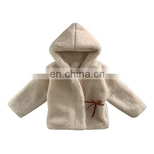 3352/Newest Winter Warm Cony Hair Thicken Jacket With Fleece High Quality Wholesale Kids Coats thumbnail-1